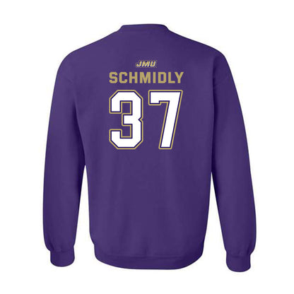 JMU - NCAA Baseball : Ike Schmidly - Crewneck Sweatshirt-1