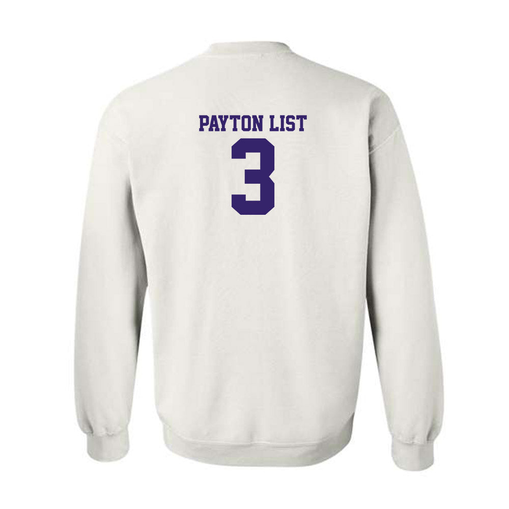 JMU - NCAA Softball : Payton List - Classic Shersey Crewneck Sweatshirt-1