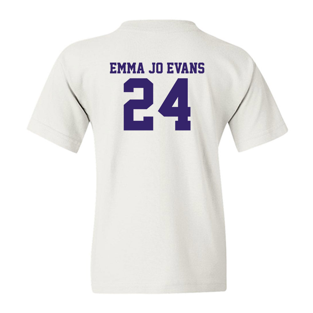 JMU - NCAA Softball : Emma Jo Evans - Classic Shersey Youth T-Shirt-1