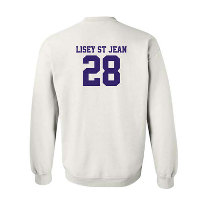 JMU - NCAA Softball : Lisey St Jean - Classic Shersey Crewneck Sweatshirt-1