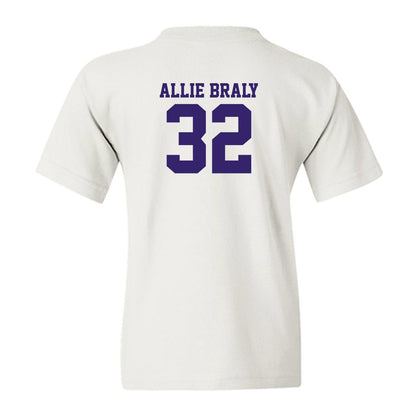 JMU - NCAA Softball : Allie Braly - Classic Shersey Youth T-Shirt-1