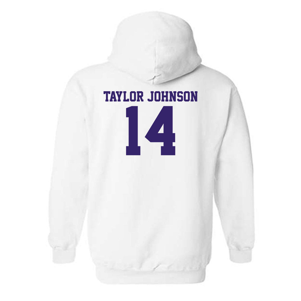 JMU - NCAA Softball : Taylor Johnson - Classic Shersey Hooded Sweatshirt-1