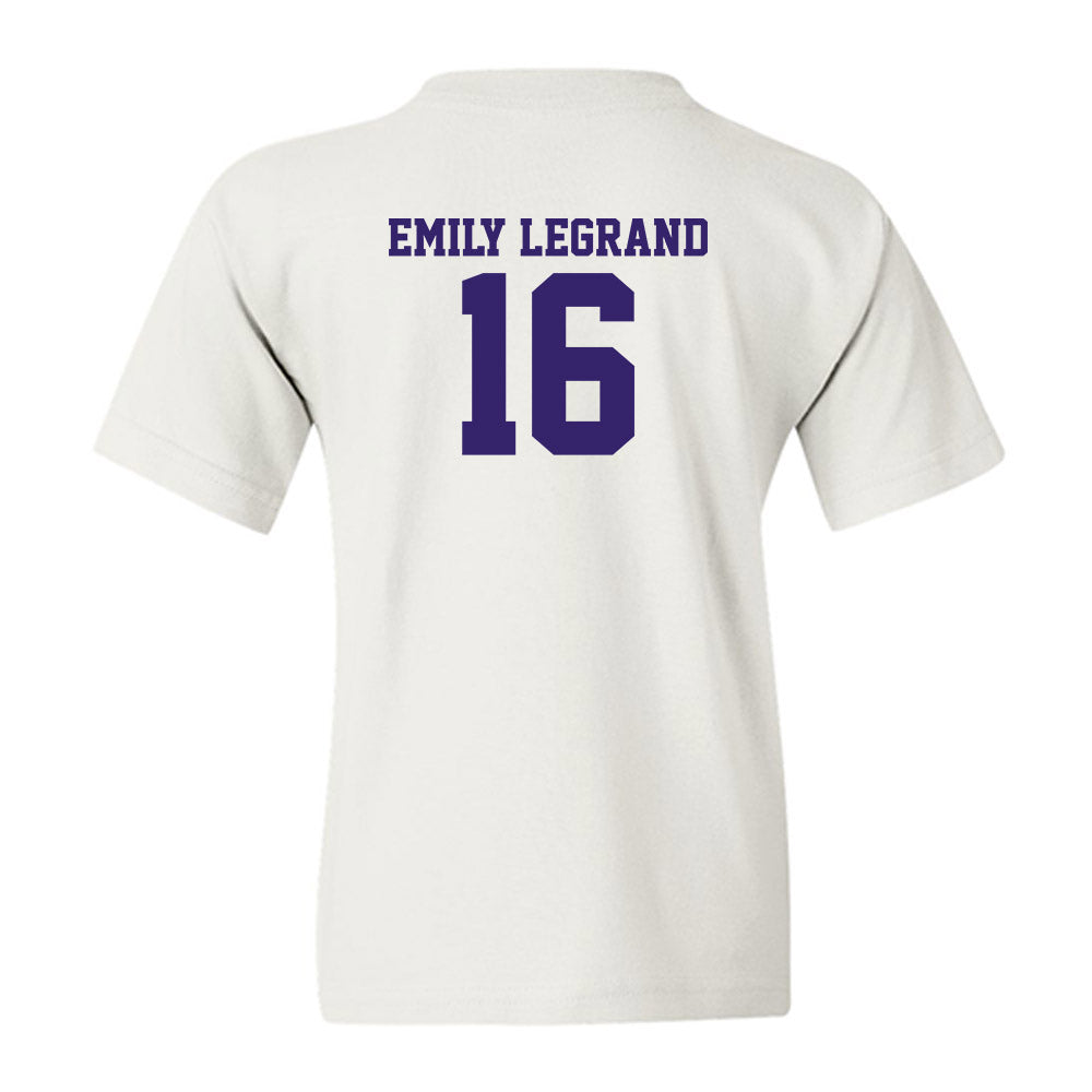 JMU - NCAA Softball : Emily LeGrand - Classic Shersey Youth T-Shirt-1