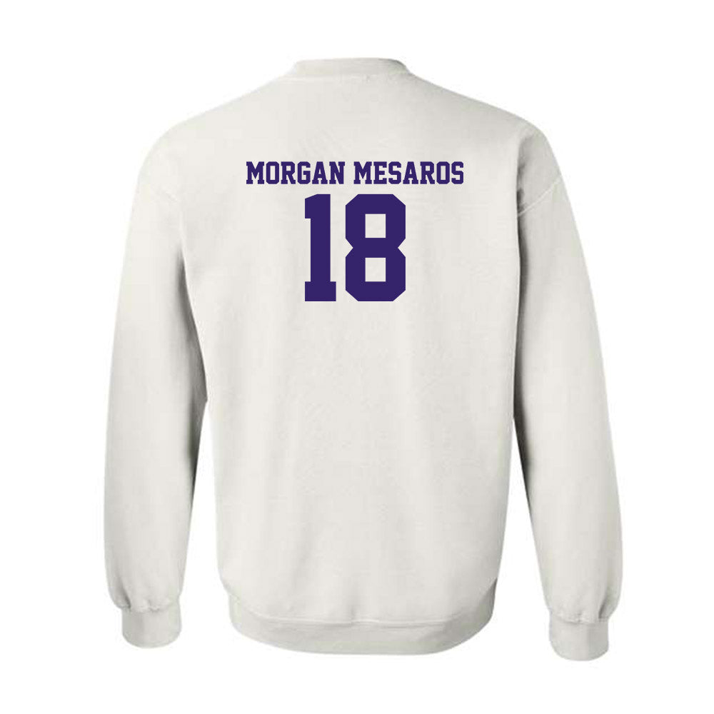 JMU - NCAA Softball : Morgan Mesaros - Classic Shersey Crewneck Sweatshirt-1