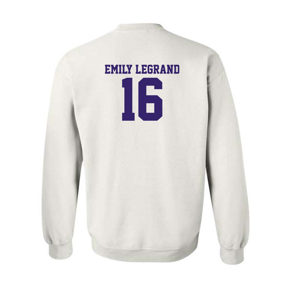 JMU - NCAA Softball : Emily LeGrand - Classic Shersey Crewneck Sweatshirt-1