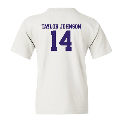 JMU - NCAA Softball : Taylor Johnson - Classic Shersey Youth T-Shirt-1
