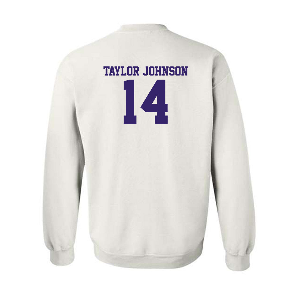 JMU - NCAA Softball : Taylor Johnson - Classic Shersey Crewneck Sweatshirt-1