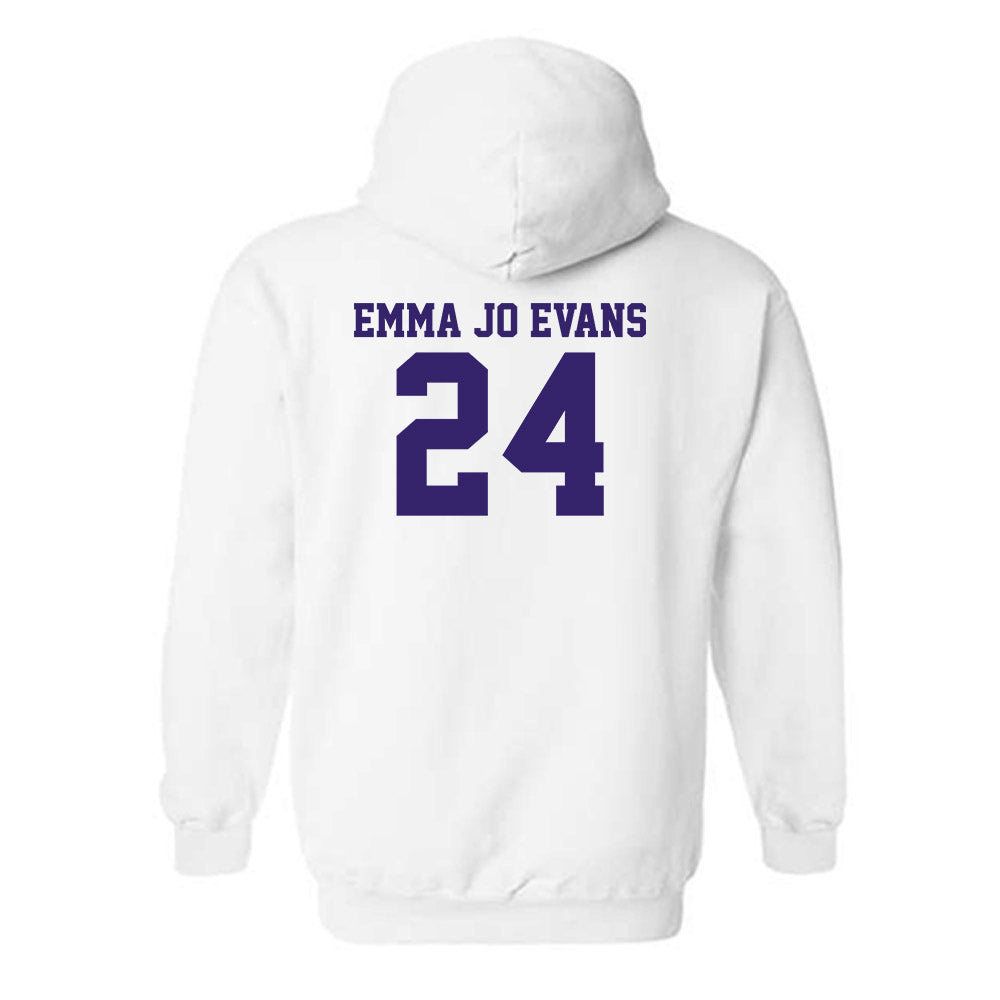 JMU - NCAA Softball : Emma Jo Evans - Classic Shersey Hooded Sweatshirt-1