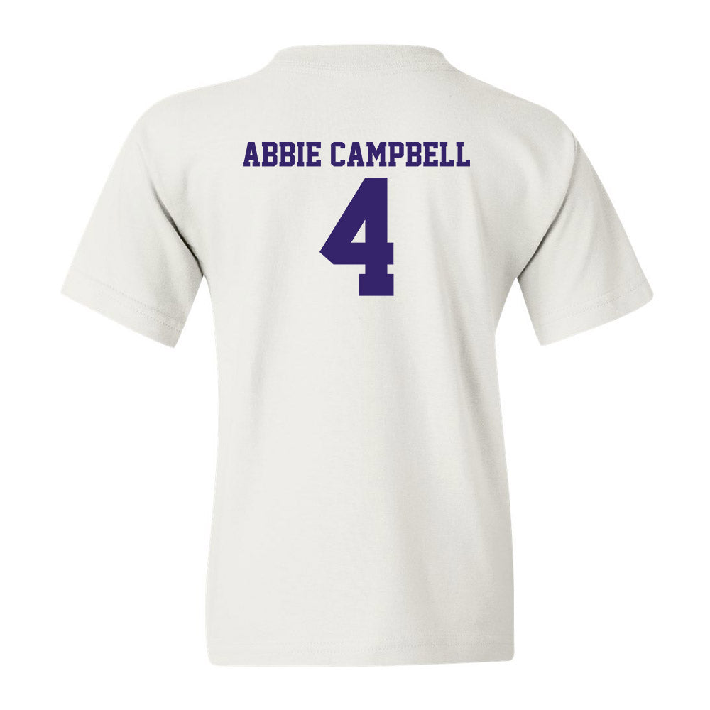 JMU - NCAA Softball : Abbie Campbell - Classic Shersey Youth T-Shirt