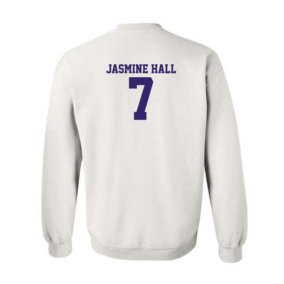 JMU - NCAA Softball : Jasmine Hall - Crewneck Sweatshirt Classic Shersey