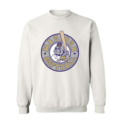 JMU - NCAA Softball : Morgan Mesaros - Classic Shersey Crewneck Sweatshirt-0