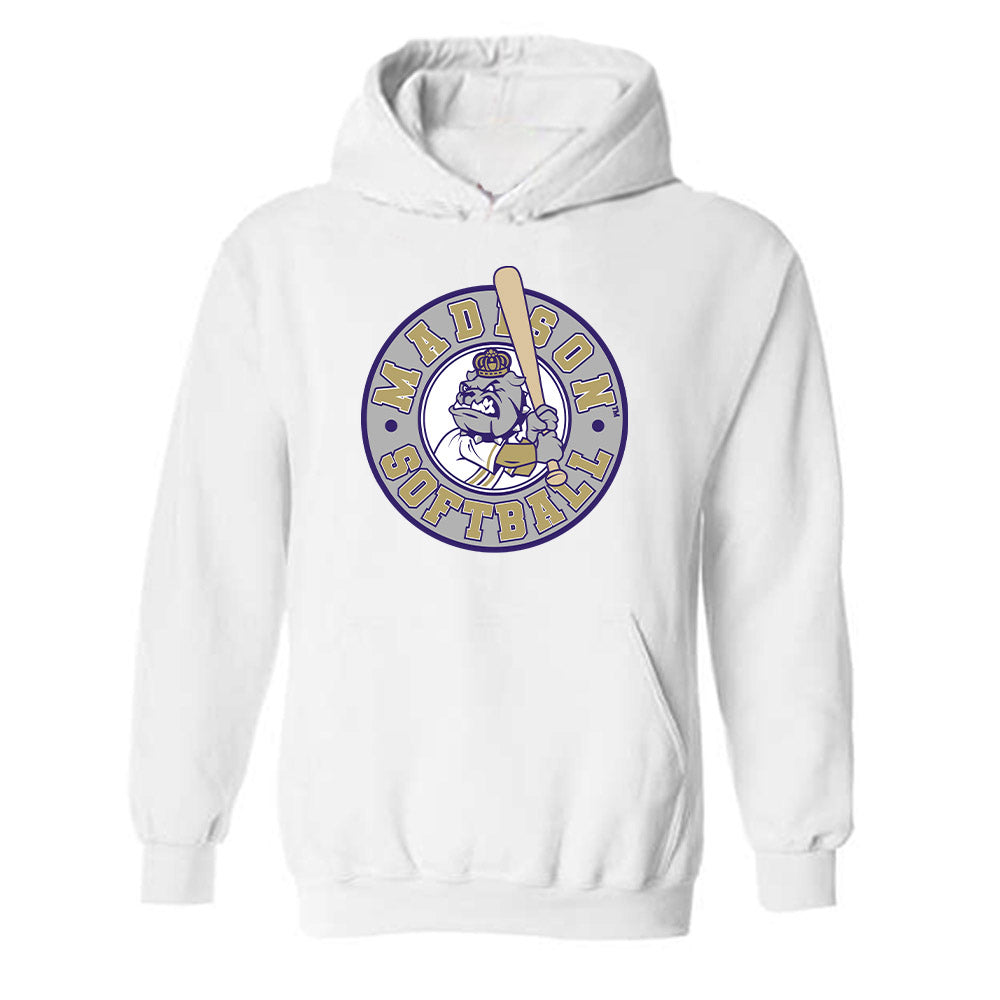 JMU - NCAA Softball : Jasmine Hall - Hooded Sweatshirt Classic Shersey