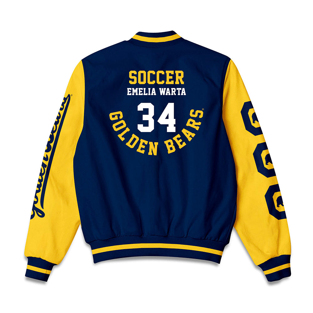 UC Berkeley - NCAA Women's Soccer : Emelia Warta - Bomber Jacket-1
