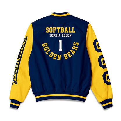 UC Berkeley - NCAA Softball : Sophia Rolon - Bomber Jacket-1