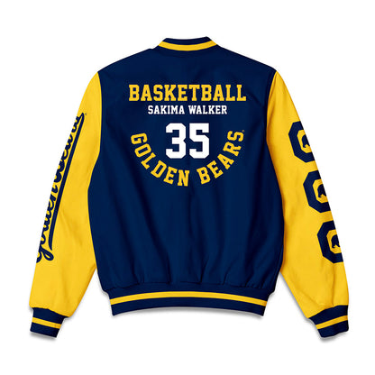 UC Berkeley - NCAA Women's Basketball : Sakima Walker - Bomber Jacket-1