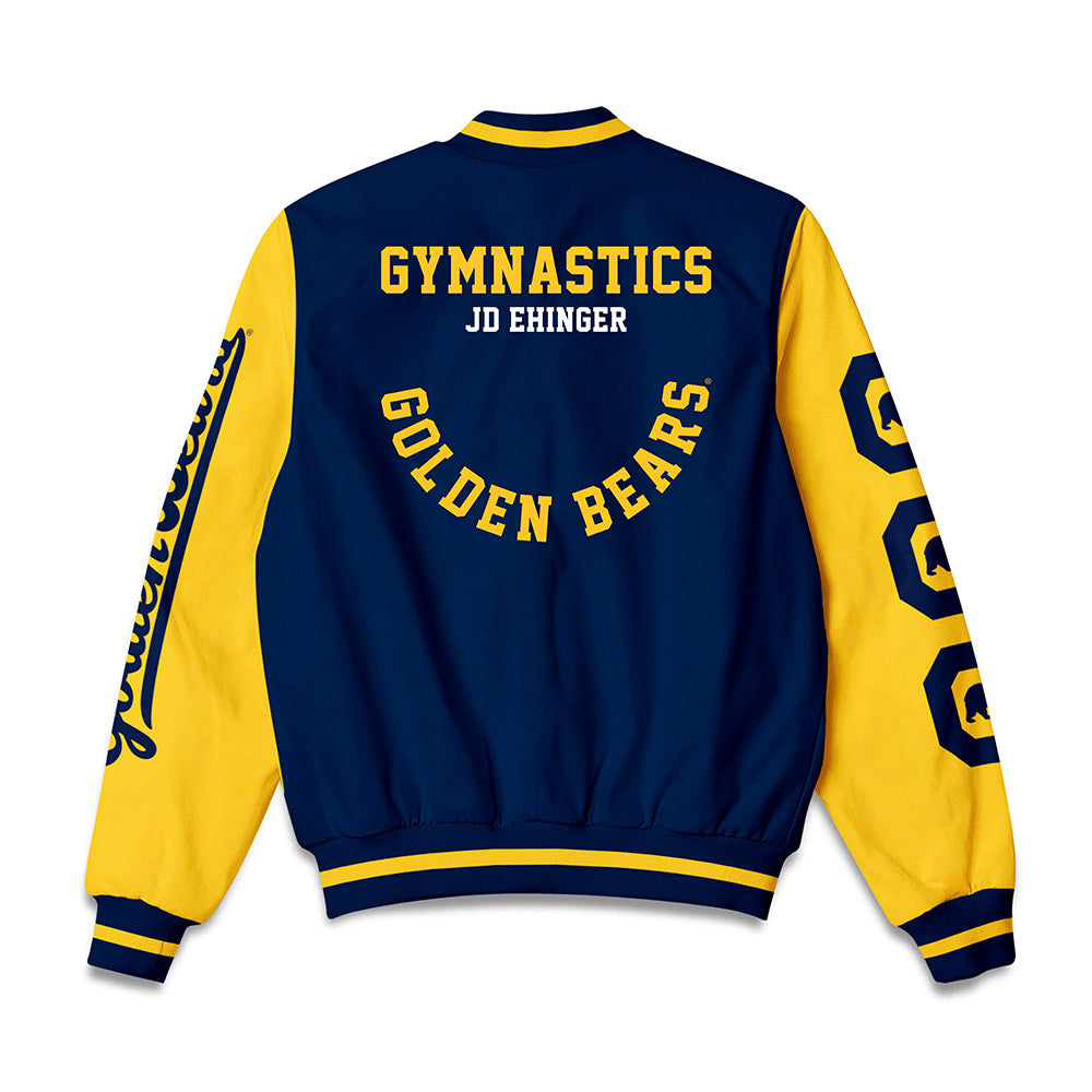 UC Berkeley - NCAA Men's Gymnastics : JD Ehinger - Bomber Jacket-1