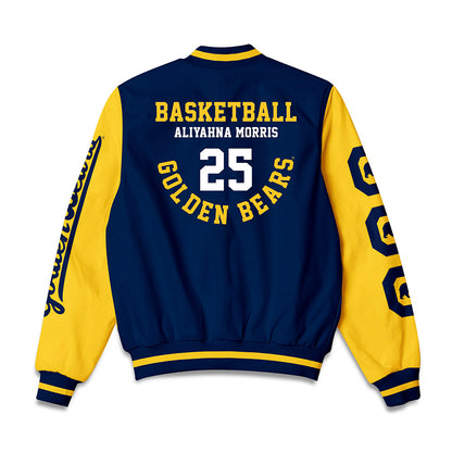 UC Berkeley - NCAA Women's Basketball : Aliyahna Morris - Bomber Jacket-1