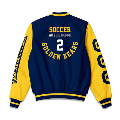 UC Berkeley - NCAA Women's Soccer : Amelie Hoppe - Bomber Jacket-1