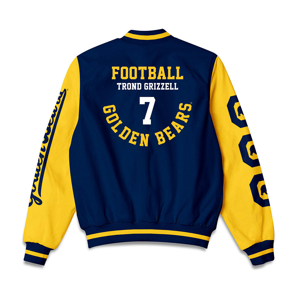 UC Berkeley - NCAA Football : Trond Grizzell - Bomber Jacket-1