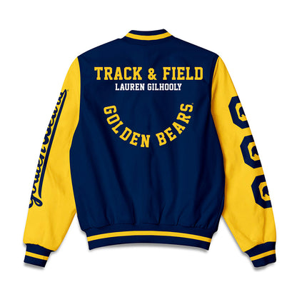 UC Berkeley - NCAA Women's Track & Field : Lauren Gilhooly - Bomber Jacket-1