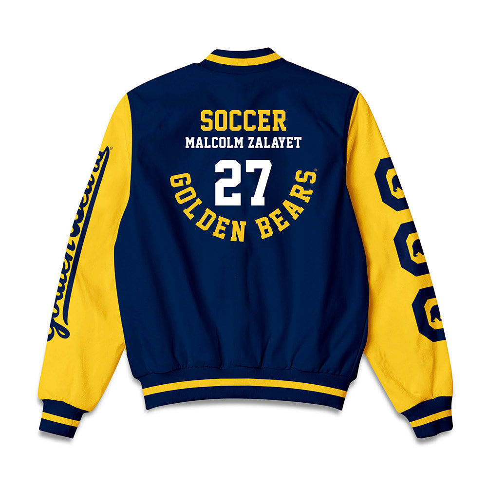 UC Berkeley - NCAA Men's Soccer : Malcolm Zalayet - Bomber Jacket-1