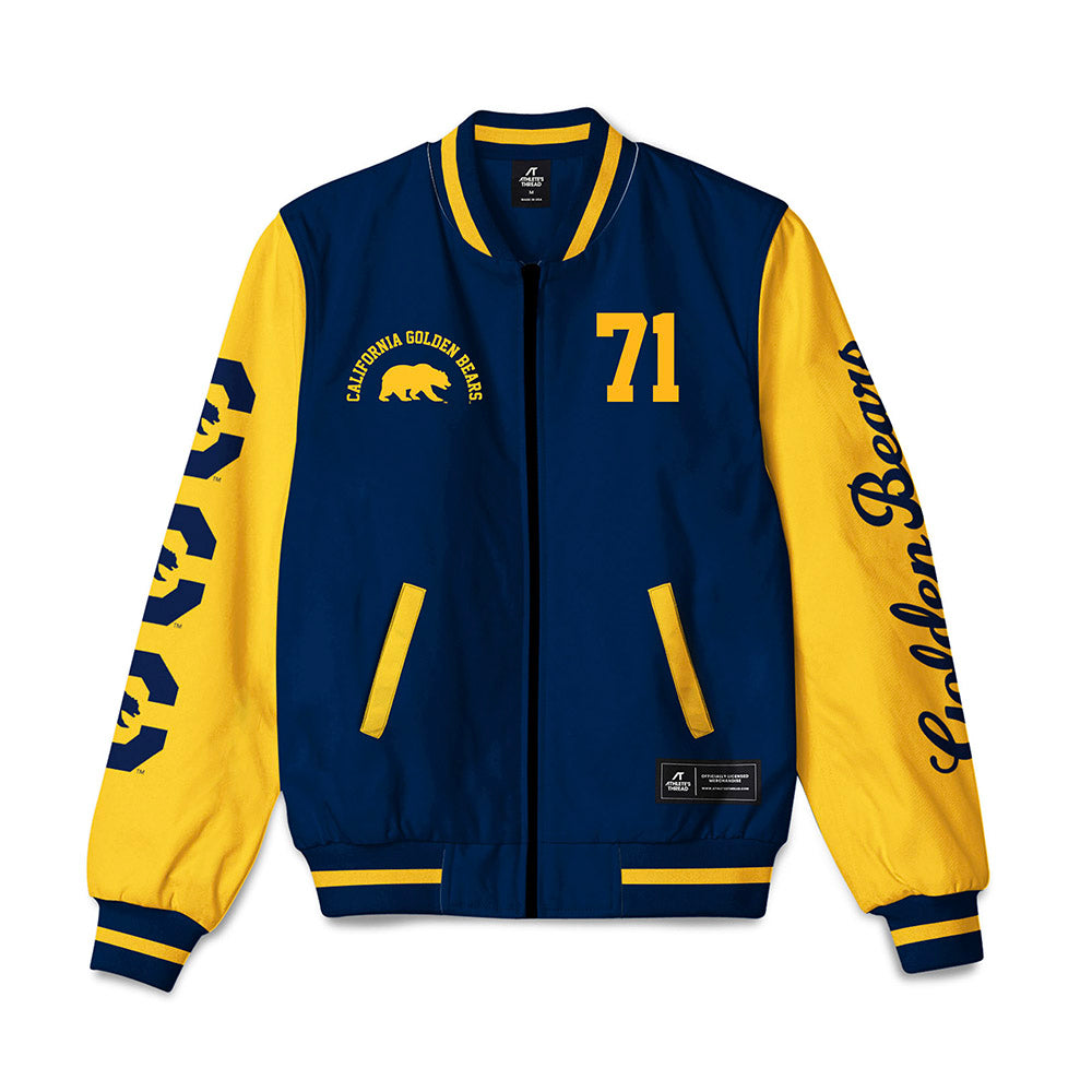 UC Berkeley - NCAA Football : Sioape Vatikani - Bomber Jacket-0