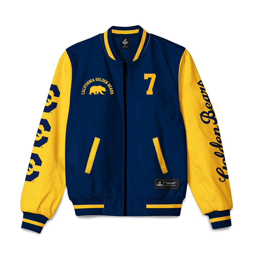 UC Berkeley - NCAA Football : Trond Grizzell - Bomber Jacket-0