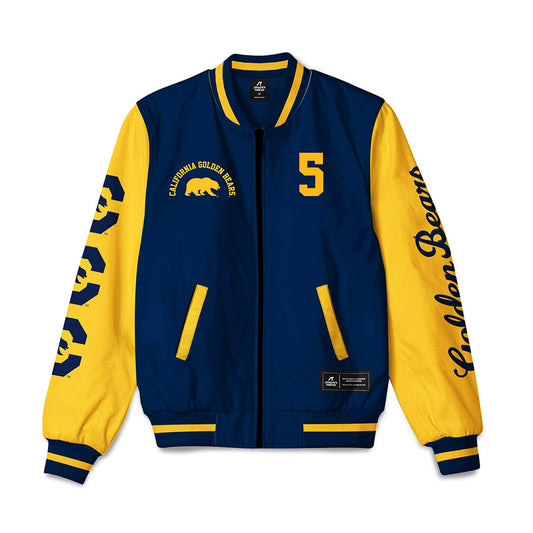 UC Berkeley - NCAA Women's Basketball : Lola Donez - Bomber Jacket-0