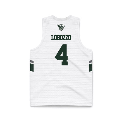HWS - NCAA Women's Basketball : Giana Lobozzo - White Basketball Jersey