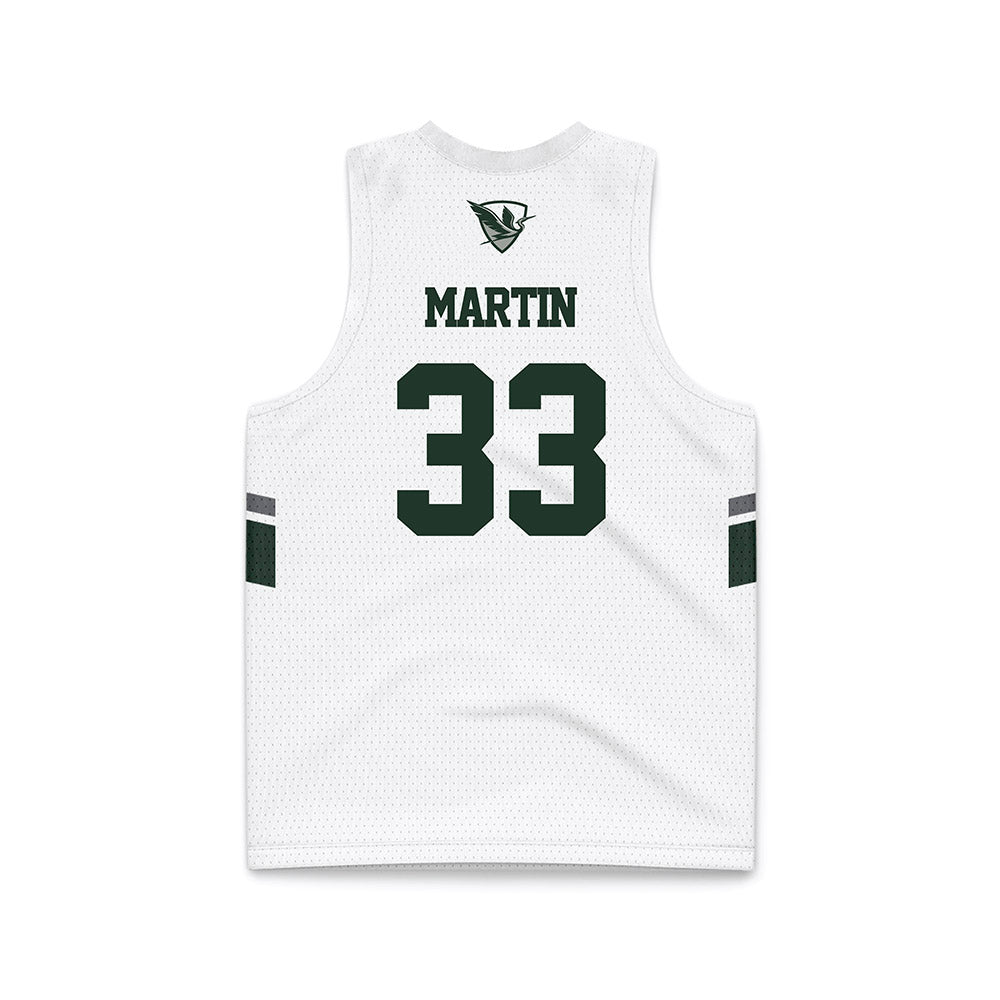 HWS - NCAA Women's Basketball : Miranda Martin - White Basketball Jersey-1