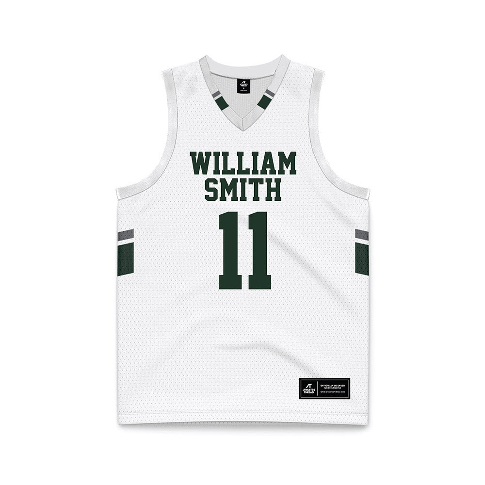 HWS - NCAA Women's Basketball : Charlotte Miller - White Basketball Jersey-0