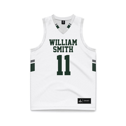 HWS - NCAA Women's Basketball : Charlotte Miller - White Basketball Jersey-0