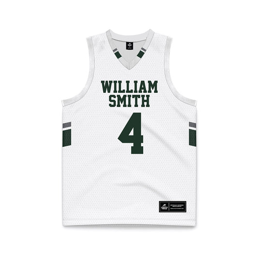 HWS - NCAA Women's Basketball : Giana Lobozzo - White Basketball Jersey