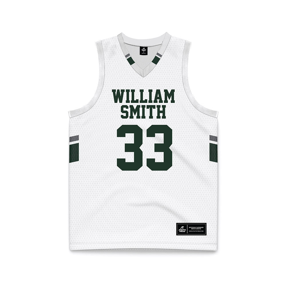 HWS - NCAA Women's Basketball : Miranda Martin - White Basketball Jersey-0