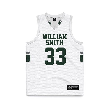 HWS - NCAA Women's Basketball : Miranda Martin - White Basketball Jersey-0