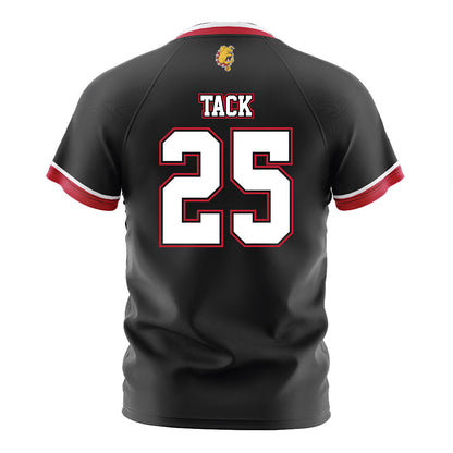 Ferris State - NCAA Women's Soccer : Cameron Tack - Black Soccer Jersey-1