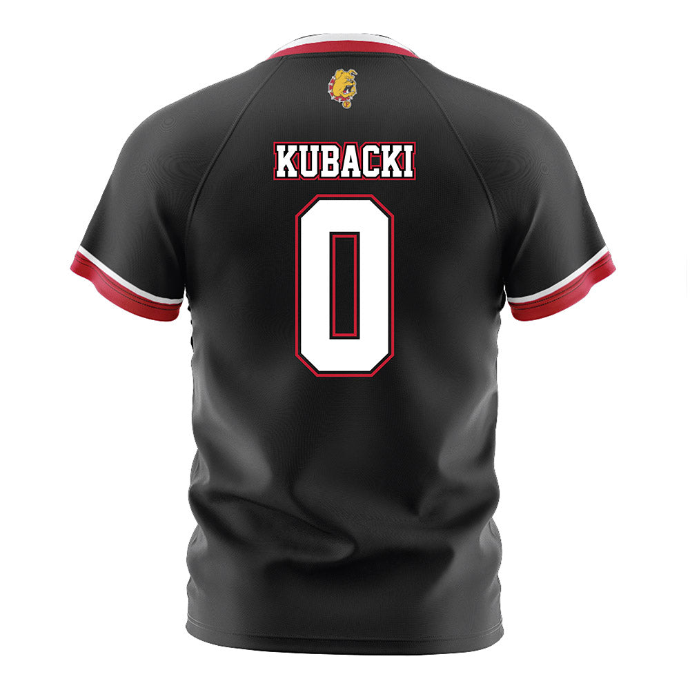 Ferris State - NCAA Women's Soccer : Lauren Kubacki - Black Soccer Jersey