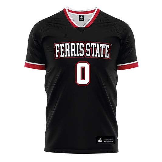 Ferris State - NCAA Women's Soccer : Lauren Kubacki - Black Soccer Jersey