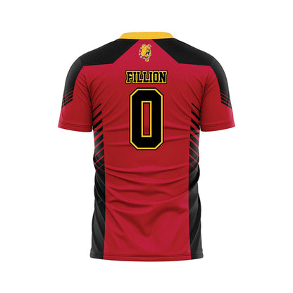 Ferris State - NCAA Women's Soccer : Morgan Fillion - Red Soccer Jersey-1