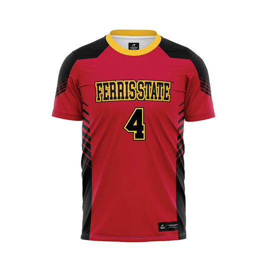 Ferris State - NCAA Women's Soccer : Bella Vallone - Soccer Jersey Soccer Jersey