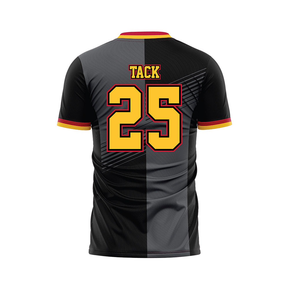 Ferris State - NCAA Women's Soccer : Cameron Tack - Black Soccer Jersey-1