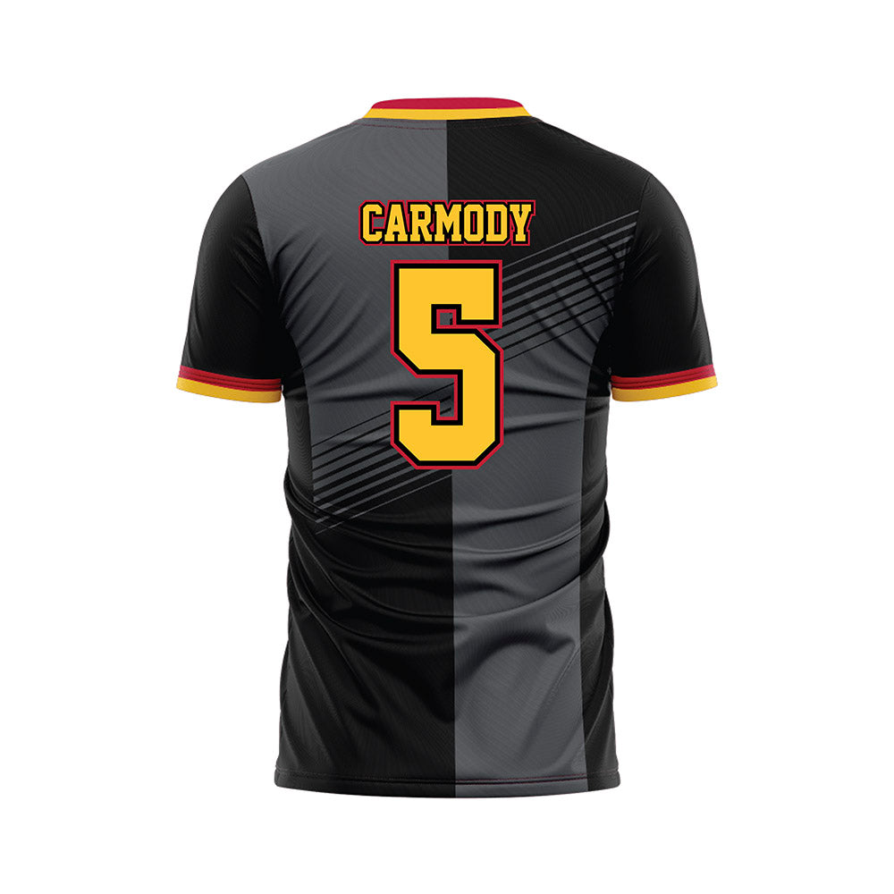 Ferris State - NCAA Women's Soccer : Reese Carmody - Black Soccer Jersey-1