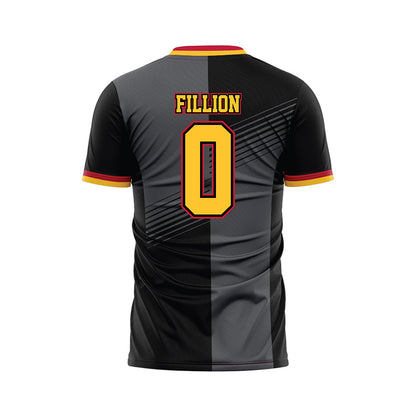 Ferris State - NCAA Women's Soccer : Morgan Fillion - Black Soccer Jersey-1
