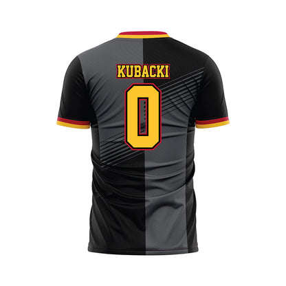 Ferris State - NCAA Women's Soccer : Lauren Kubacki - Black Soccer Jersey-1