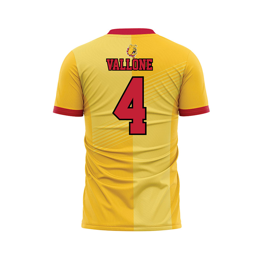 Ferris State - NCAA Women's Soccer : Bella Vallone - Soccer Jersey Soccer Jersey