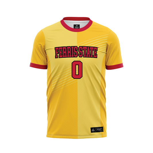 Ferris State - NCAA Women's Soccer : Morgan Fillion - Gold Soccer Jersey-0