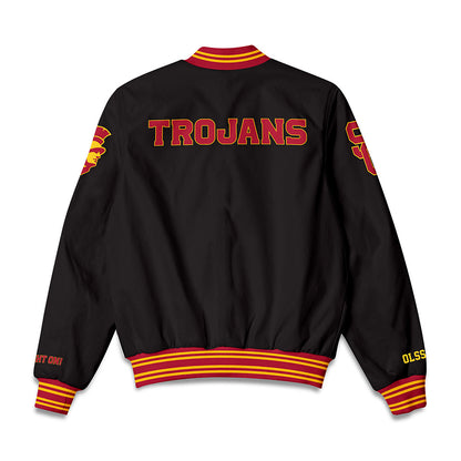 USC - NCAA Men's Volleyball : Markus Olsson - Bomber Jacket-1