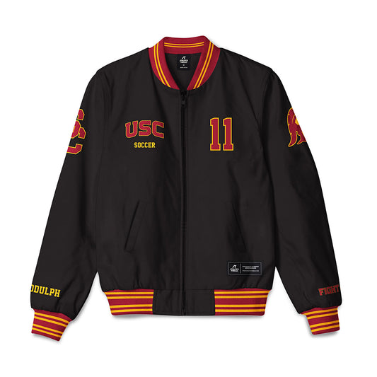 USC - NCAA Women's Soccer : Lily Biddulph - Bomber Jacket