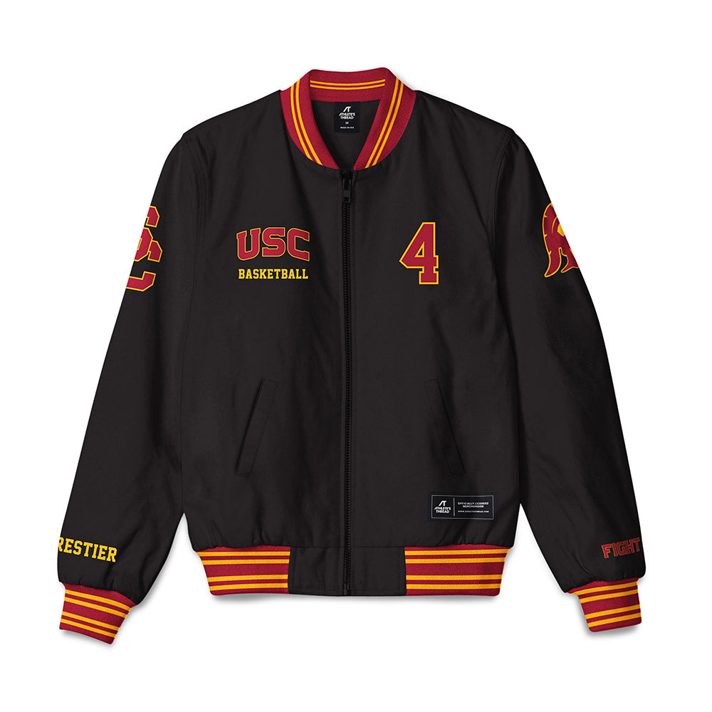 USC - NCAA Women's Basketball : Rian Forestier - Bomber Jacket