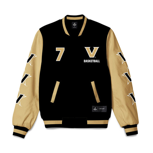 Vanderbilt - NCAA Men's Basketball : Chandler Bing - Bomber Jacket-0